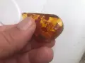 стара голяма, кехлибарена висулка, снимка 16