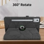 Кожен калъф Life Tree за Lenovo Tab P12 Pro 12.7 2025- "Щампа дърво", Ротираща стойка, Вкл. Протекто, снимка 9