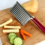 4046 Вълнообразен нож за кашкавал и зеленчуци, снимка 1 - Аксесоари за кухня - 42339106