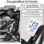 Bikevee GPS Bike Computer – безжичен велокомпютър с GPS, 2.4" LCD, IPX7 и автоматична подсветка, снимка 8