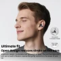 Ucani слушалки с отворени уши тип „щипка“, HiFi музика‌ 360°, 65 часа, за iOS и Android, черни, снимка 4