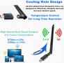 1300Mbps USB 3.0 WiFi , 802.11 AC Безжичен мрежов адаптер Двулентов 2.42GHz/400Mbps 5.8GHz/866Mbps 5, снимка 3