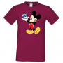Мъжка тениска Mickey Mouse Volvo Подарък,Изненада,Рожден ден, снимка 3