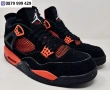 Air Jordan 4, Jordan 4 Red Thunder, маратонки NIKE НАИК Джордан, снимка 1