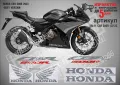 HONDA CBR 500R 2023 - GREY VERSION стикери, снимка 1