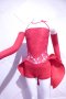 Червена детска рокля за спортни танци, снимка 4