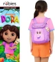 Нов Официален Dora the Explorer детски маскараден костюм Rubies 3 части с раничка, снимка 4