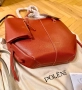 Голяма кожена чанта Polene в три цвята., снимка 14