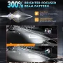 НОВ Модел 2025 G TECH LED Крушки H1 200W 300% за директен монтаж, снимка 3