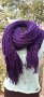 ръчно изплетен шал , снимка 5