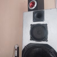 Тонколона ръчна изработка с 2 броя пищялки 50W (RMS) с филтър и облицовка с карбон и емблема , снимка 14 - Тонколони - 38084861