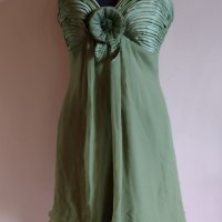 Елегантна рокля в резида / зелено на фирма  Scala , снимка 1 - Рокли - 34205261