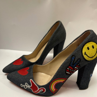 Дамски обувки 39 номер, снимка 1 - Дамски обувки на ток - 44914122
