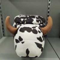 Табуретка крава с място за съхранение, снимка 4 - Дивани и мека мебел - 39770280