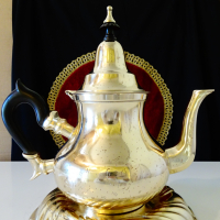 Кана,чайник бронз 1 кг. , снимка 2 - Антикварни и старинни предмети - 36470585