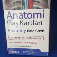 Учебни карти анатомия ANATOMI FLAS KARTLARI медицина турско издадетлство, снимка 3 - Ученически пособия, канцеларски материали - 42759044
