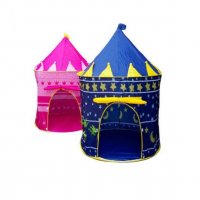 Детска палатка замък розов и син вариант, снимка 8 - Други - 36827472