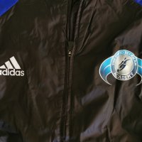 adidas david beckham academy адидас тънко яке шуба с дълаг ръкав оригинално, снимка 4 - Спортни дрехи, екипи - 35223865