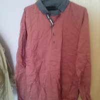 Мъжка червена блузка, снимка 1 - Блузи - 32002846