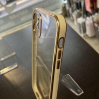 Apple iPhone 11 Прозрачен кейс с кант, снимка 3 - Калъфи, кейсове - 38483533