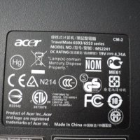 Acer TravelMate – 6593/6553/MS2241, снимка 7 - Части за лаптопи - 31635362