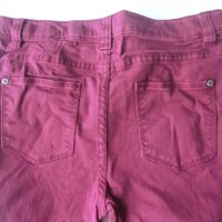 вишневи дънки клин, снимка 5 - Детски панталони и дънки - 37432133