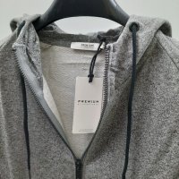 Мъжки суичър Jack & Jones, размер - L / Slim fit/. Два цвята - черно и сиво. , снимка 1 - Суичъри - 38938043