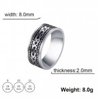 Нордически пръстен , снимка 5 - Пръстени - 39070353