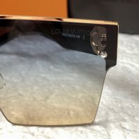 -22 % разпродажба Louis Vuitton 2023 висок клас дамски слънчеви очила маска Мъжки Унисекс, снимка 12 - Слънчеви и диоптрични очила - 38978445