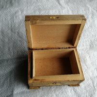 Дървена кутия 10 см. , снимка 3 - Други стоки за дома - 31892093