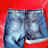 Къси дънки , снимка 3 - Къси панталони и бермуди - 37615663