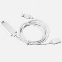 Onten 7562 HDMI кабел за телефон към телевизор, iPhone iPad Android, Цифров AV адаптер 1080P, снимка 3 - Друга електроника - 40118143