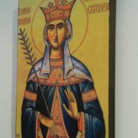 Икона на Света Евгения icona Sveta Evgenia, снимка 3 - Картини - 12896905