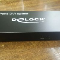 Delock Сплитер Video DVI 2X DVI, снимка 5 - Суичове - 40330508