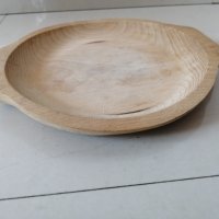 Дървена чиния 24 см. , снимка 4 - Други стоки за дома - 40455930