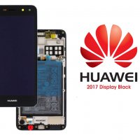 Нов оригинален дисплей за Huawei Y5 (2017)  LCD+Touch черен, снимка 1 - Резервни части за телефони - 30962079