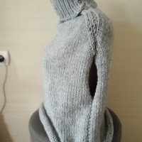 Плетен пуловер без ръкави , снимка 4 - Блузи с дълъг ръкав и пуловери - 42244399