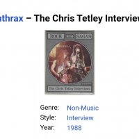 ANTHRAX Издание 1988г Интервюта Цена-20лв, снимка 3 - Грамофонни плочи - 39720978