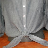 Памучна къса риза  от фин индийски памук / унисайз , снимка 2 - Ризи - 29328029