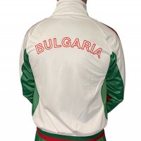 спортен комплект БЪЛГАРИЯ бяло горнище, снимка 2 - Спортни дрехи, екипи - 38519916