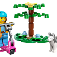 НОВО LEGO City 30639 - Dog Park and Scooter polybag, снимка 2 - Конструктори - 44683000