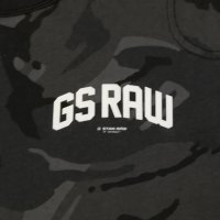 G-STAR RAW Camouflage оригинална тениска S памучна фланелка Camo R T, снимка 4 - Тениски - 37401487