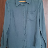 VERO MODA Дамска риза от ефирна материя-размер М, снимка 3 - Ризи - 42611043