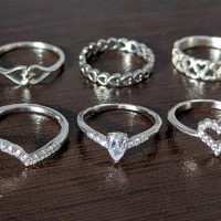 Нови сребърни пръстени , снимка 1 - Пръстени - 44714406