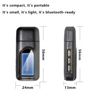 Bluetooth 5.0 аудио адаптер 2в1/LCD дисплей,предавател/приемник/3,5 мм aux/10 м обхват, снимка 5 - Други - 44460726