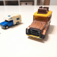 Стари Majorette камион, джип, ремарке и трактор, снимка 10 - Колекции - 44706762