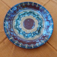 Декоративна керамична чиния, снимка 2 - Декорация за дома - 34326949