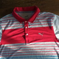 puma golf - страхотна мъжка тениска КАТО НОВА, снимка 2 - Тениски - 36991214