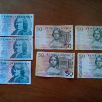 Шведски крони - банкноти извън обращение, снимка 1 - Нумизматика и бонистика - 30520838