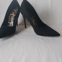 Елегантни дамски обувки  PAOLO BOCELLI , велурени , номер 38, снимка 5 - Дамски елегантни обувки - 40626311